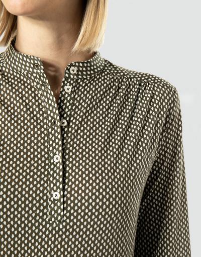 Marc O'Polo Blusenshirt mit Stehkragen Super Sparpreis