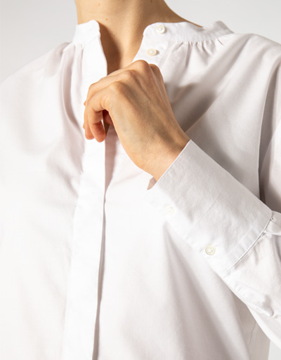 Marc O'Polo Bluse in cleaner Optik Letzter Tag