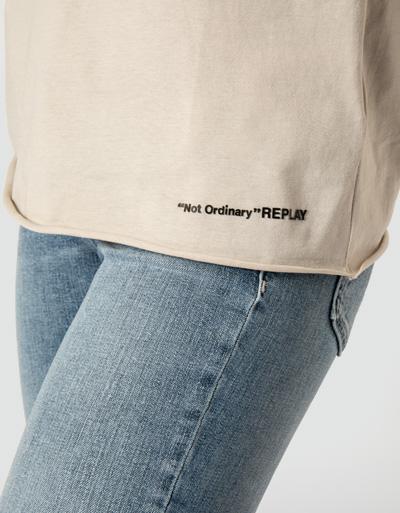 Replay T-Shirt aus Bio Baumwolle Zeitbegrenzte Promotion