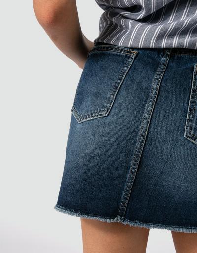 ROXY Minirock aus Denim Schlussverkauf