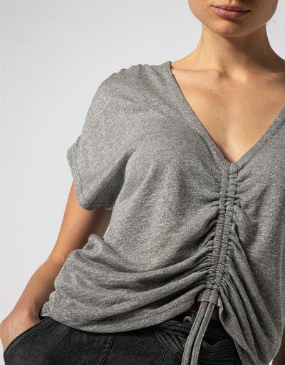 KOOKAI T-Shirt mit Glitzereffekt Fabrik Onlineshop
