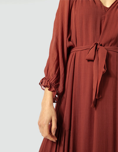 SECOND FEMALE Kleid aus Viskose Begrenzte Freigabe