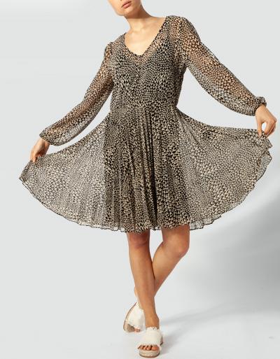 SECOND FEMALE Kleid mit Herzmotiven Letzte 3 Tage
