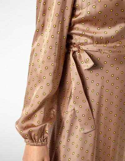 SECOND FEMALE Kleid im Wickel-Design Zeitbegrenzte Promotion