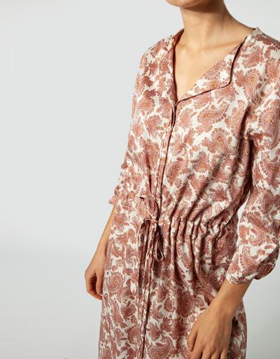 SECOND FEMALE Kleid im Paisley-Dessin Bis zu 60% Rabatt