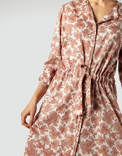 SECOND FEMALE Kleid im Paisley-Dessin Bis zu 60% Rabatt