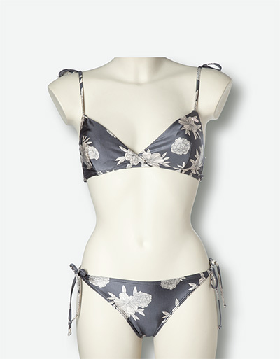 ROXY Bikini mit floralem Dessin Sonderangebot der Fabrik
