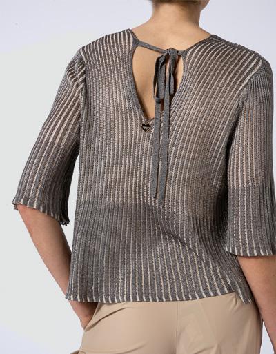 TWIN-SET Pullover aus schimmerndem Garn Fabrikverkauf