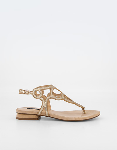 STEFFEN SCHRAUT Sandalen mit Glitzer-Effekt