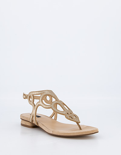 STEFFEN SCHRAUT Sandalen mit Glitzer-Effekt Rabatt