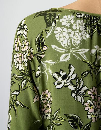 Marc O'Polo Blusenshirt mit Allover-Print Großer Ausverkauf