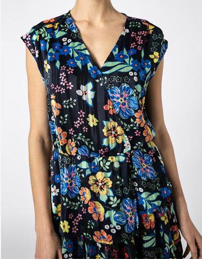 Pepe Jeans Bluse mit Allover-Muster Muttertagsangebot