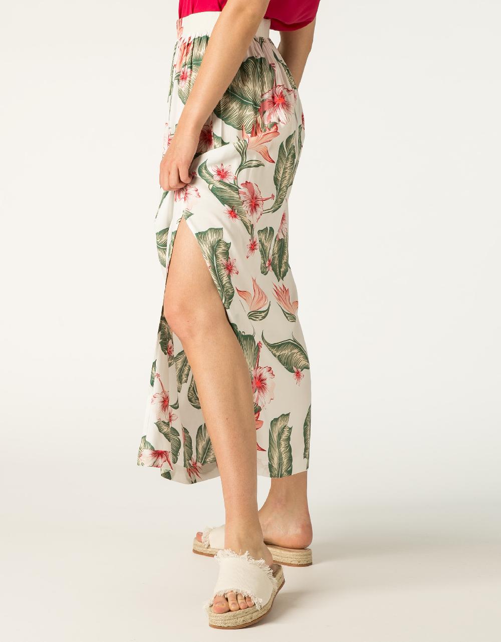 ROXY Maxirock im floralen Look Nur noch ein Tag übrig