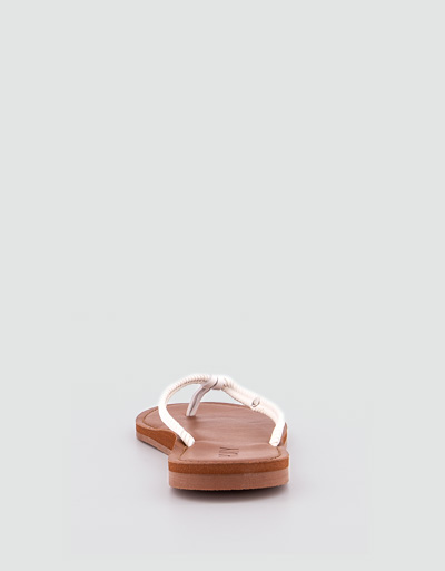 ROXY Zehensandalen mit geflochtenem Riemen 50% Rabatt mit kostenlosem Versand