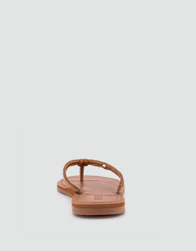 ROXY Zehensandalen mit geflochtenem Riemen Clearance-Verkauf