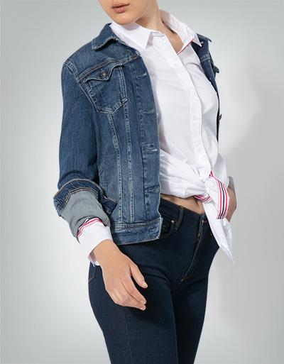 Marc O'Polo Bluse mit Kontraststreifen Online