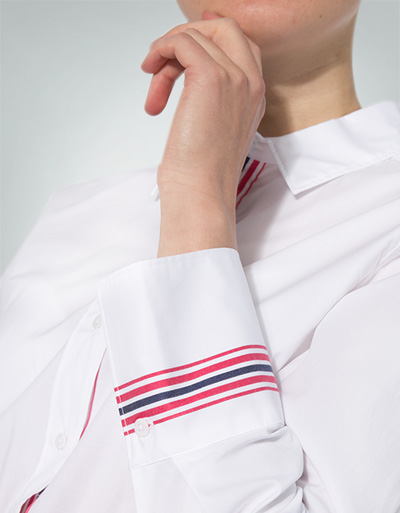 Marc O'Polo Bluse mit Kontraststreifen Online