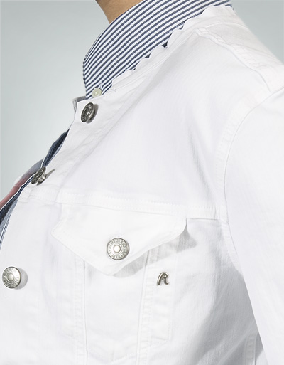 Replay Jeansjacke im cleanen Look Sonderangebot