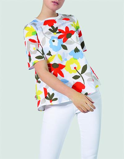 BOGNER Blusenshirt in floralem Dessin Versandkostenfrei
