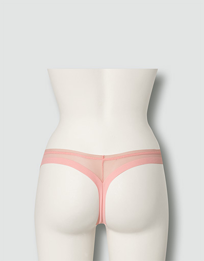 Calvin Klein Underwear String mit Tüll-Verzierung Begrenztes Angebot