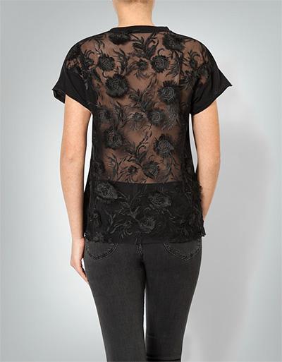 Replay Shirt mit Blumenapplikation Neueste Stile