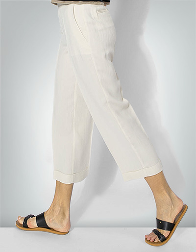 TWIN-SET 7/8 Leinenhose in italienischer Größe Nur für heute