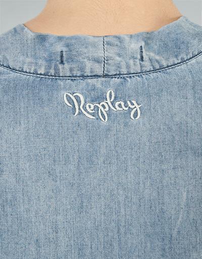 Replay Bluse mit Effektärmeln Sonderangebot