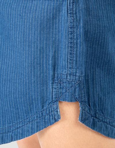 Barbour Shirtkleid in Denim-Optik mit feinen Streifen Neueste Mode