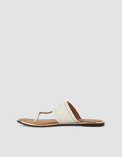 Tommy Hilfiger Zehensandalen mit Gold-Details Zeitlich begrenztes Angebot