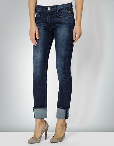 Replay Jeans mit Saumaufschlag