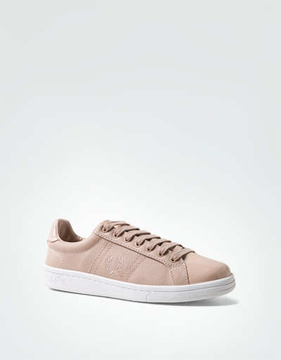 Fred Perry Sneaker aus Canvas mit Lackdetails Discount Store für neue Produkte