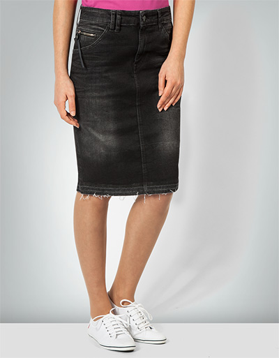 Replay Jeansrock mit Metallreißverschluss zollfrei