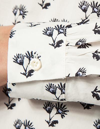 Marc O'Polo Bluse mit floralem Print Schlussverkauf