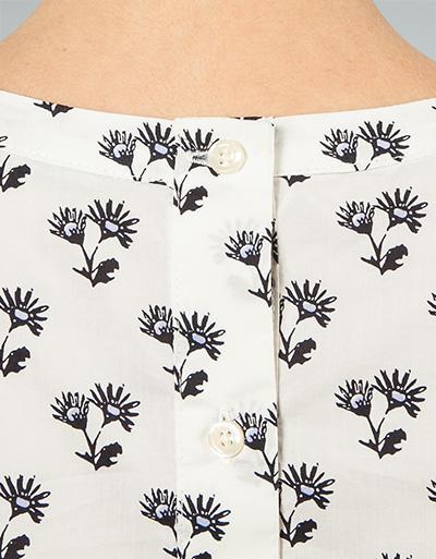 Marc O'Polo Bluse mit floralem Print Schlussverkauf