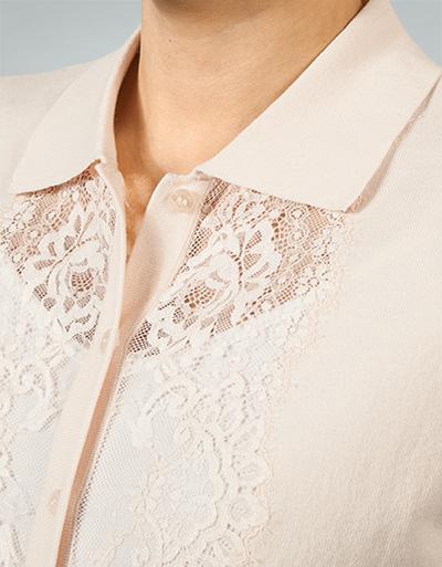 TWIN-SET Strickjacke mit Spitzen-Einsatz Meist gekauft