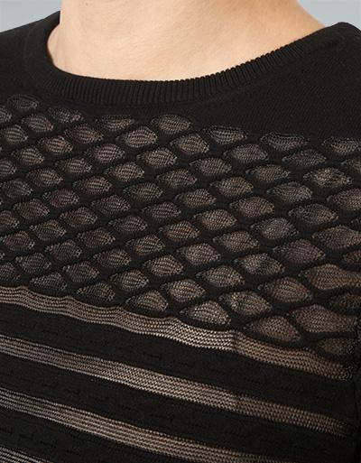 TWIN-SET Pullover mit transparenten Details Kostenloser Versand
