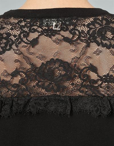TWIN-SET Pullover mit Spitzen-Einsatz Limitierter Zeitrabatt