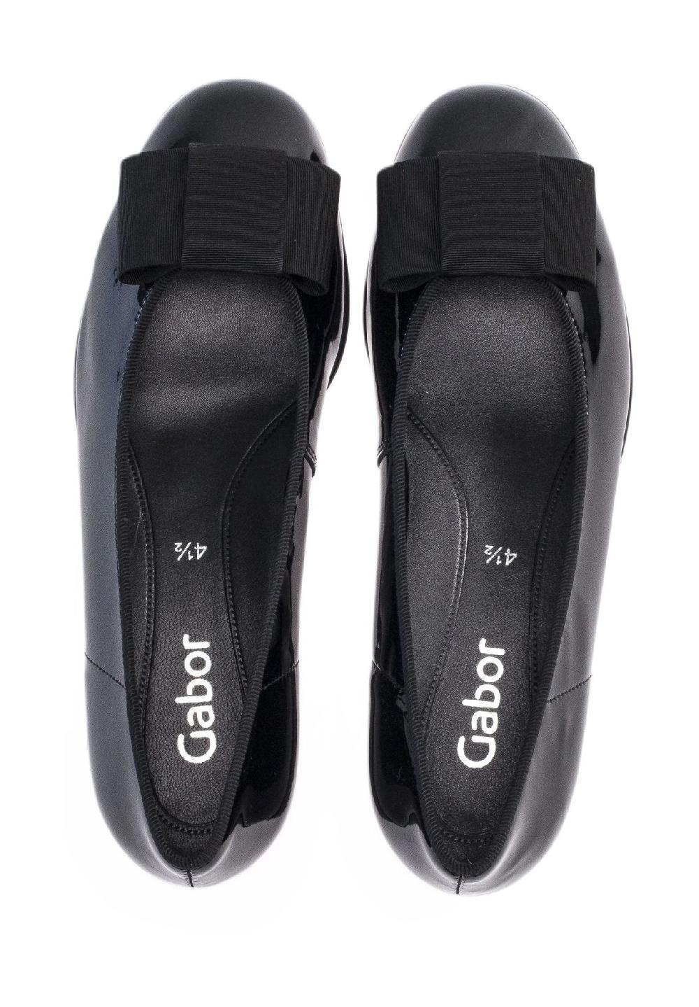 Gabor® Ballerinas Lackleder Blockabsatz für Damen Blitzverkäufe
