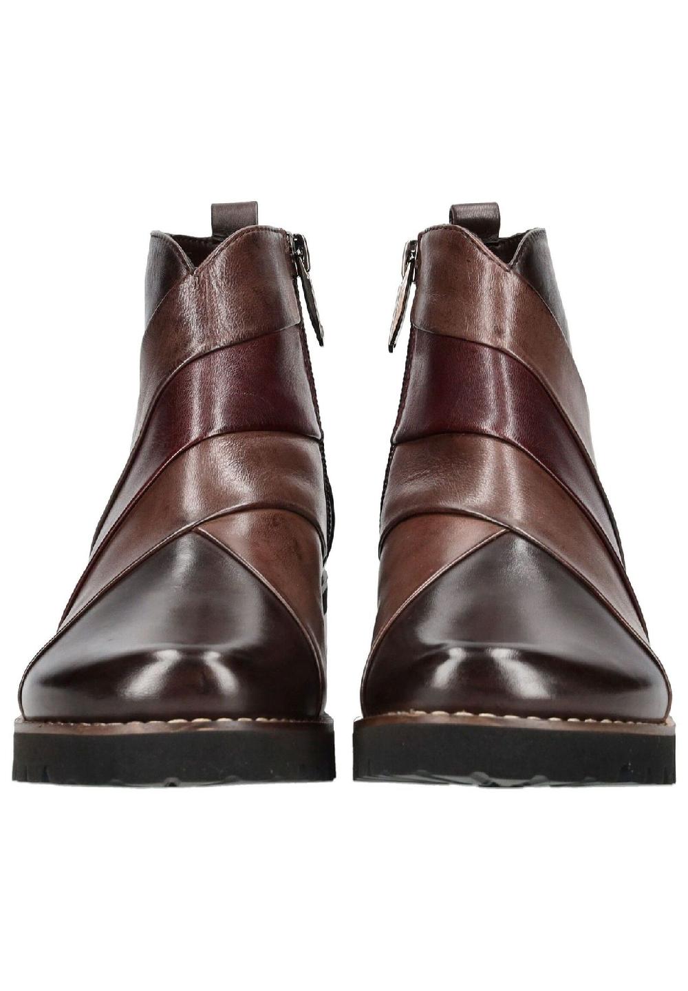 REGARDE LE CIEL Leder Stiefelette Kostenloser Versand international