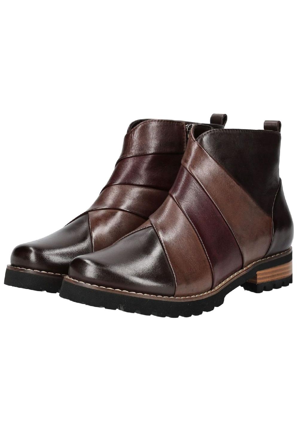 REGARDE LE CIEL Leder Stiefelette Kostenloser Versand international