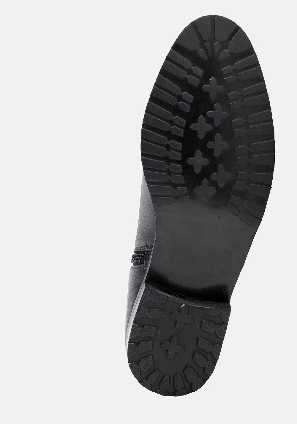 sheego Stiefelette mit Band und Schnalle am Schaft Online Shopping