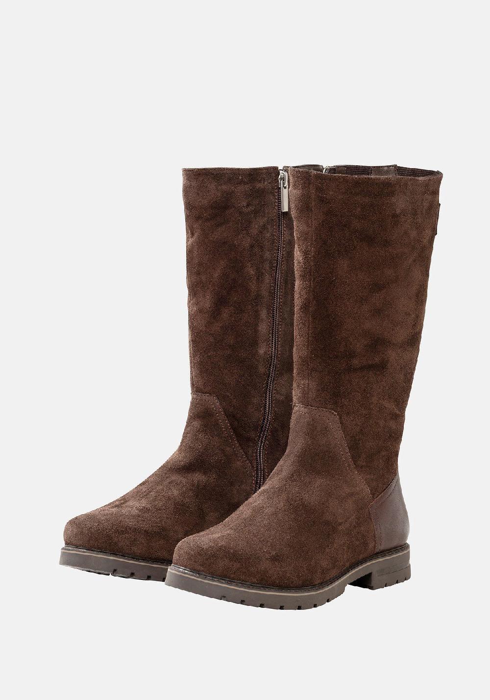 sheego Weitschaftstiefel mit elastischer Zierschnalle Saisonschlussverkauf