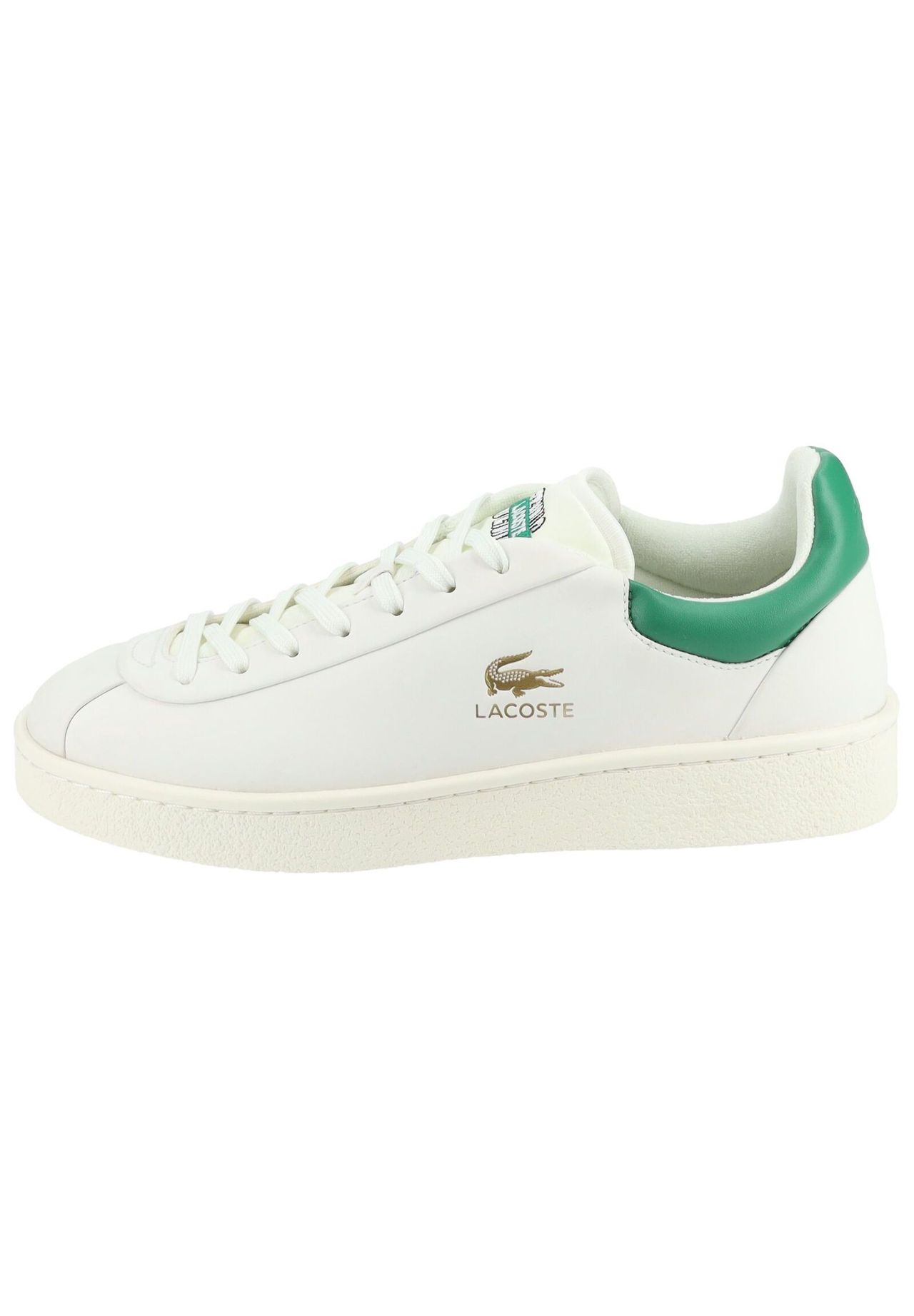 LACOSTE Nubukleder/Textil Sneaker Letzter Tag