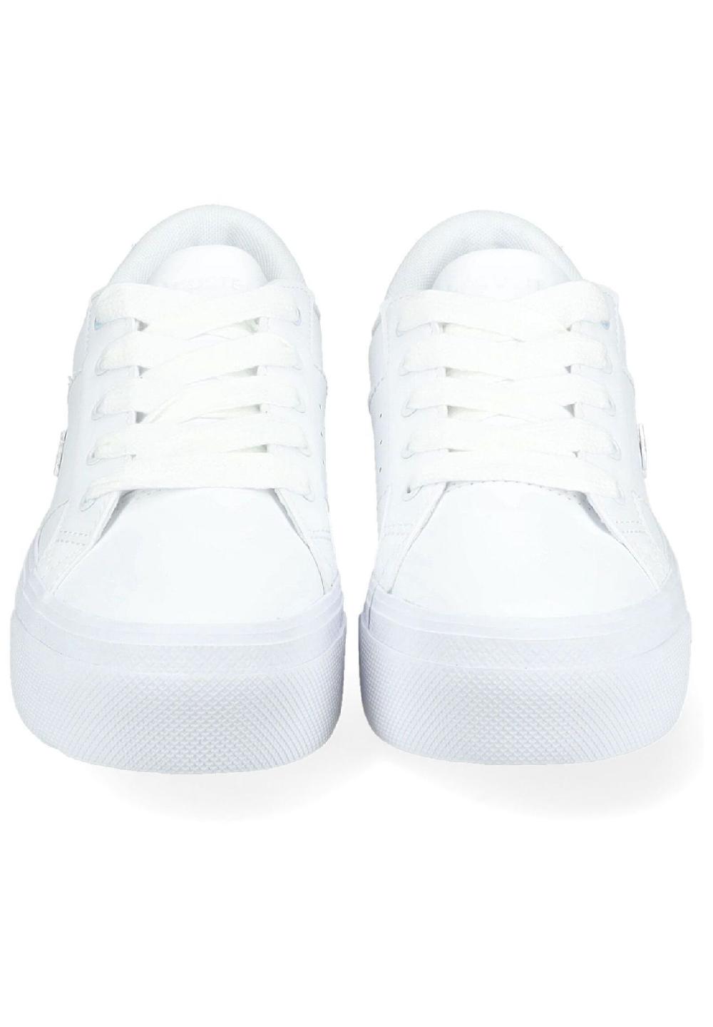 LACOSTE Leder/Textil Sneaker Bis zu 60% Rabatt