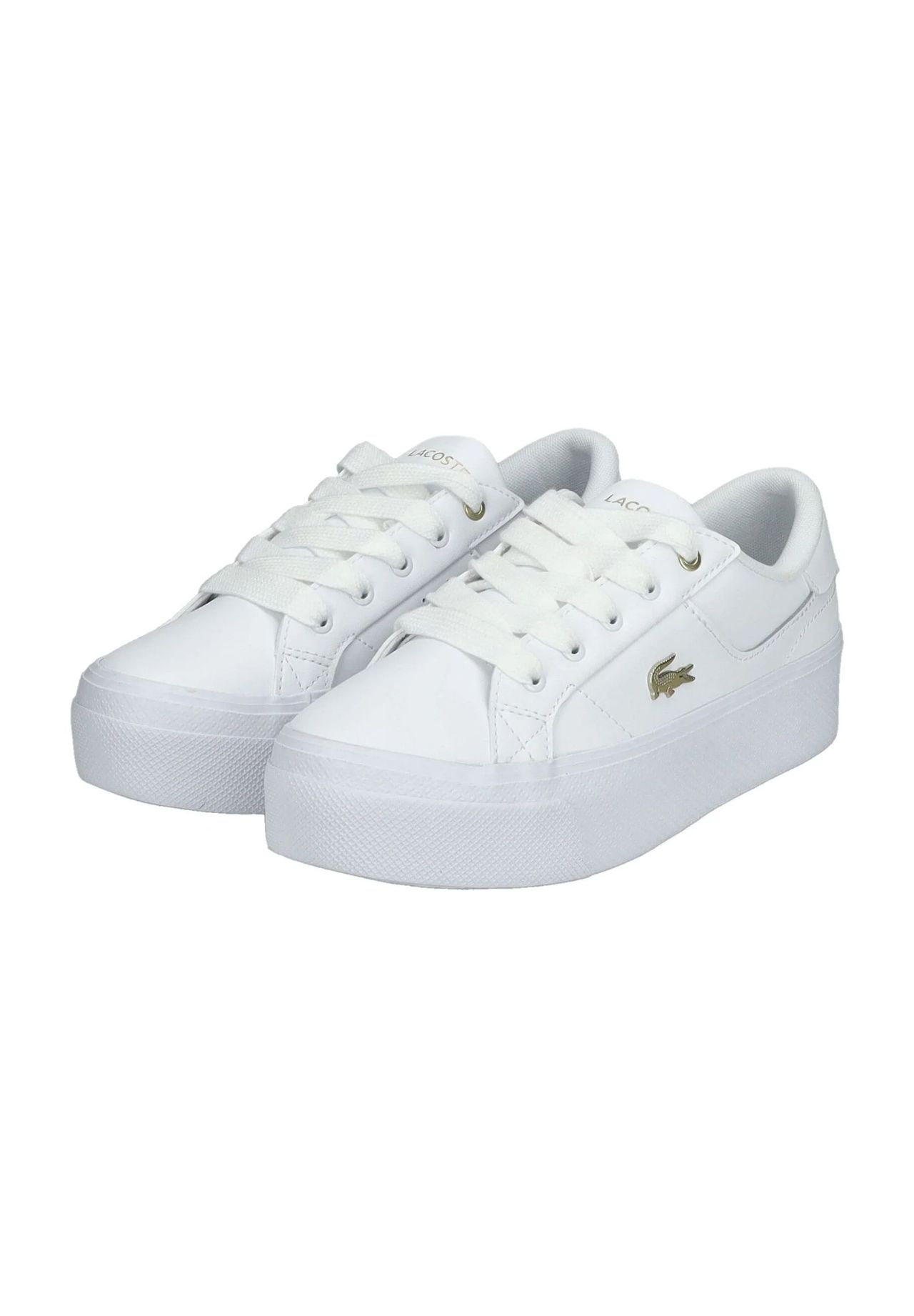 LACOSTE Sneaker Leder Emblem für Damen Bis zu 65% Rabatt
