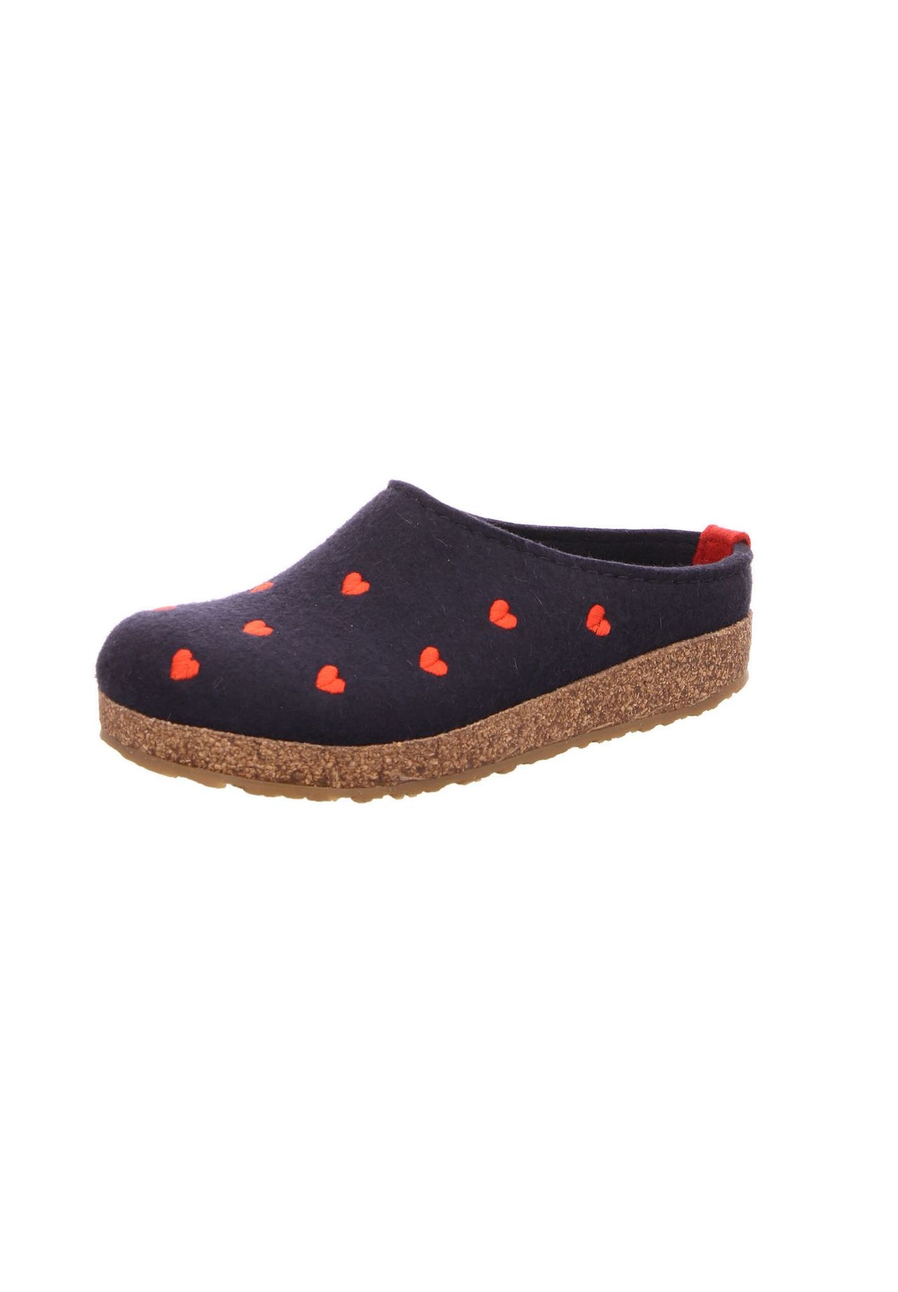 HAFLINGER Pantolette Grizzly Cuoricini