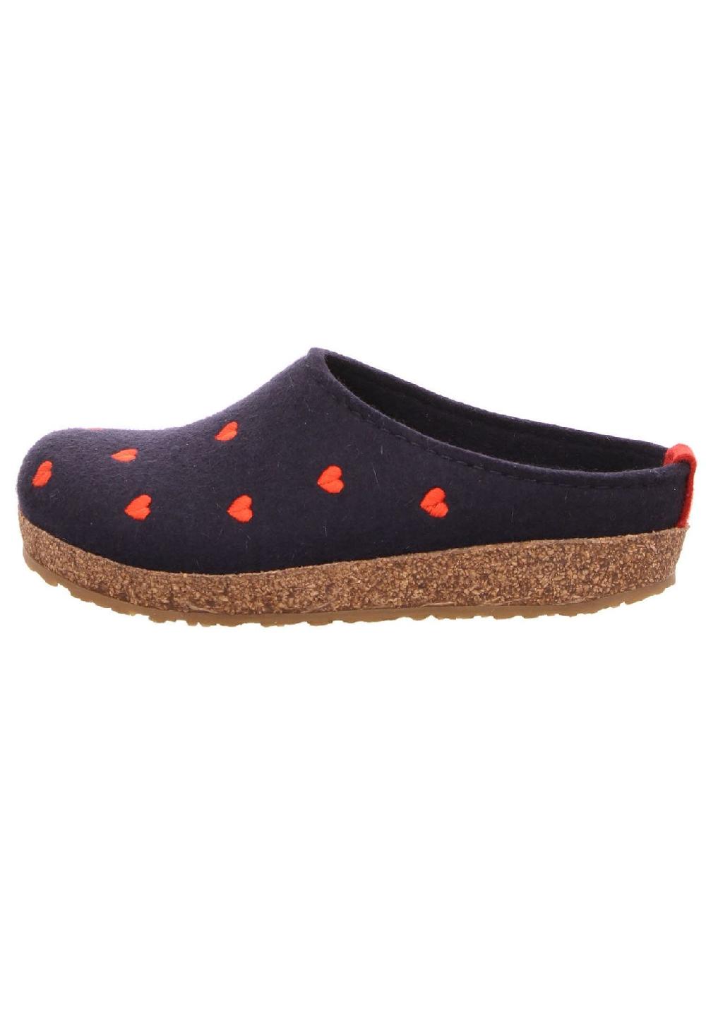 HAFLINGER Pantolette Grizzly Cuoricini Verkauf