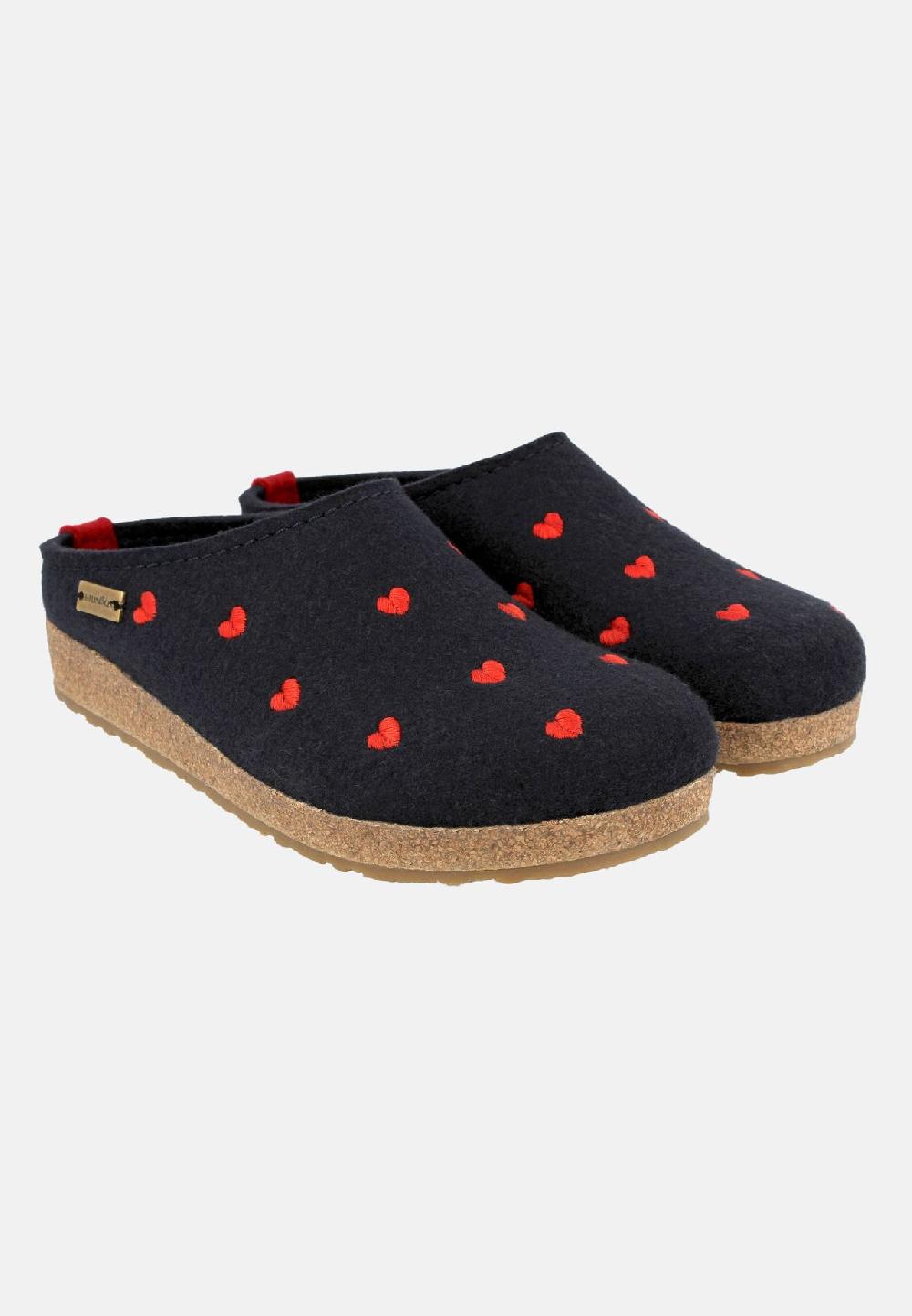 HAFLINGER Clogs Grizzly Cuoricini Hotsell