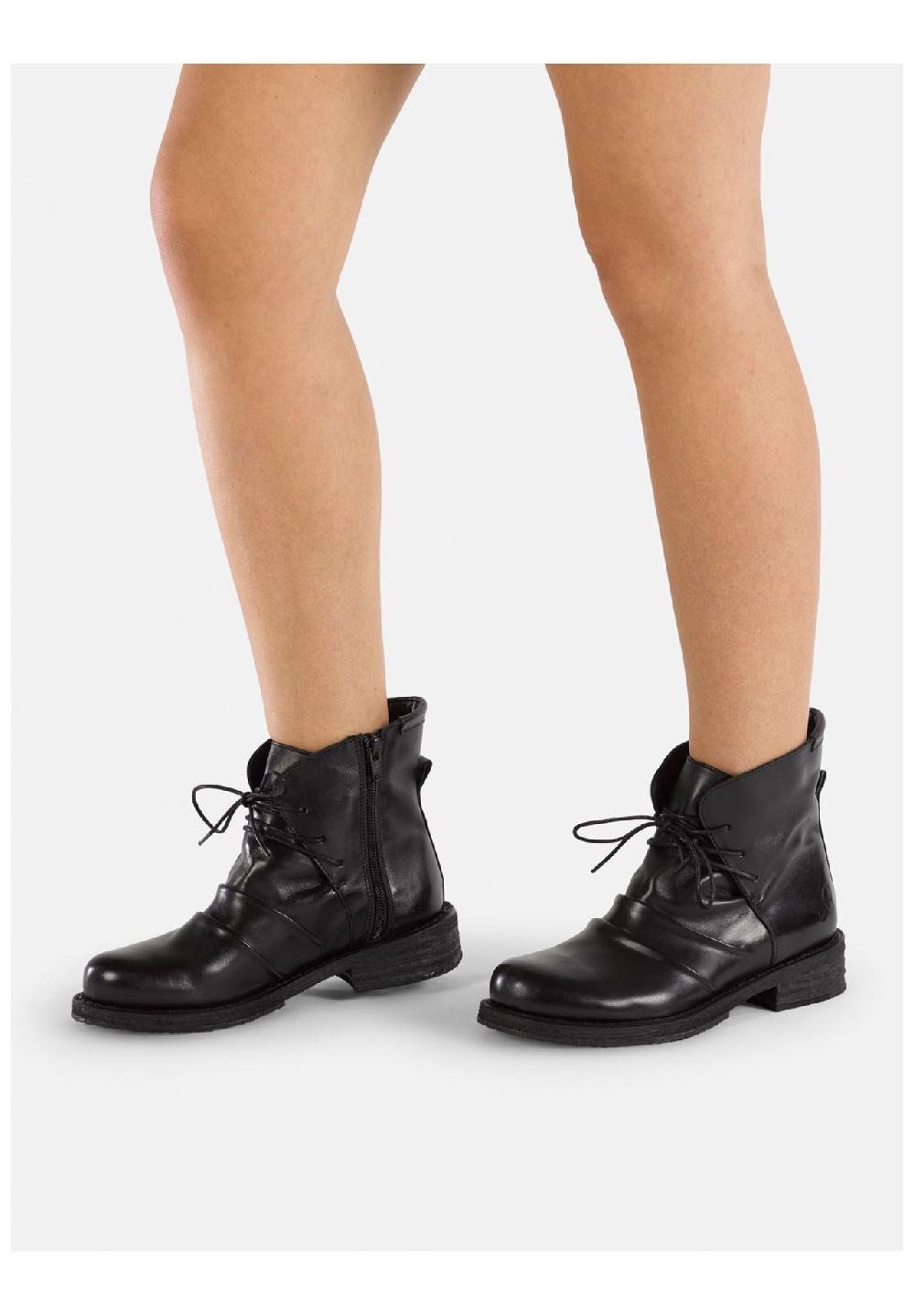 Felmini Leder Stiefelette Tiefpreis