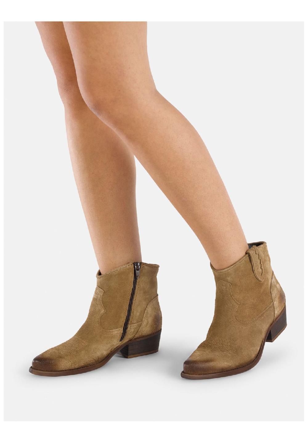 Felmini Leder Stiefelette Kostenlose Rückgabe